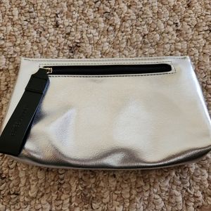 Estee Lauder Silver Cosmetic Bag